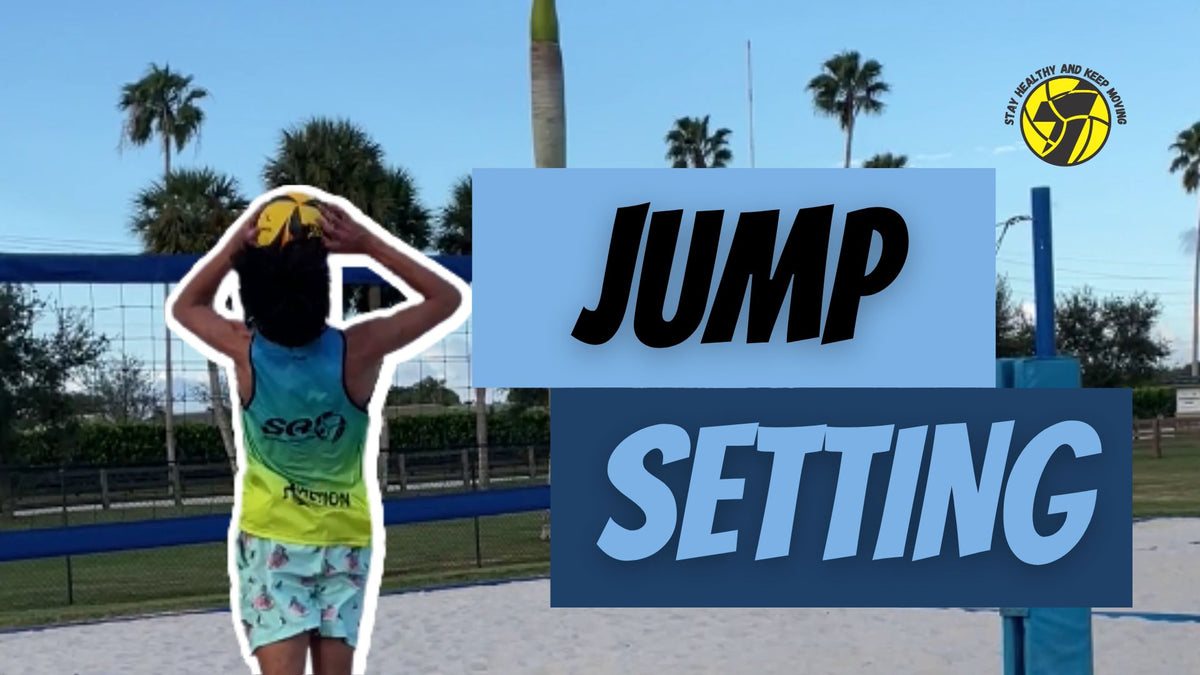 Beach volleyball Jump Setting Tip of the week SR1 Volleyball