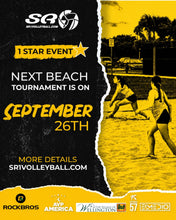 Load image into Gallery viewer, Sand Volleyball Tournaments