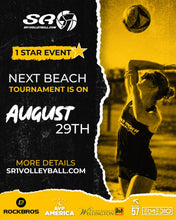Load image into Gallery viewer, Sand Volleyball Tournaments