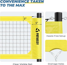 Load image into Gallery viewer, Portable Professional Outdoor Volleyball Net Set - SR1 Volleyball