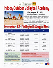 Load image into Gallery viewer, Summer Camps 2025 - SR1 Volleyball