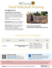 Load image into Gallery viewer, Group Lessons - SR1 Volleyball