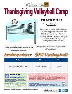 Thanksgiving Camp