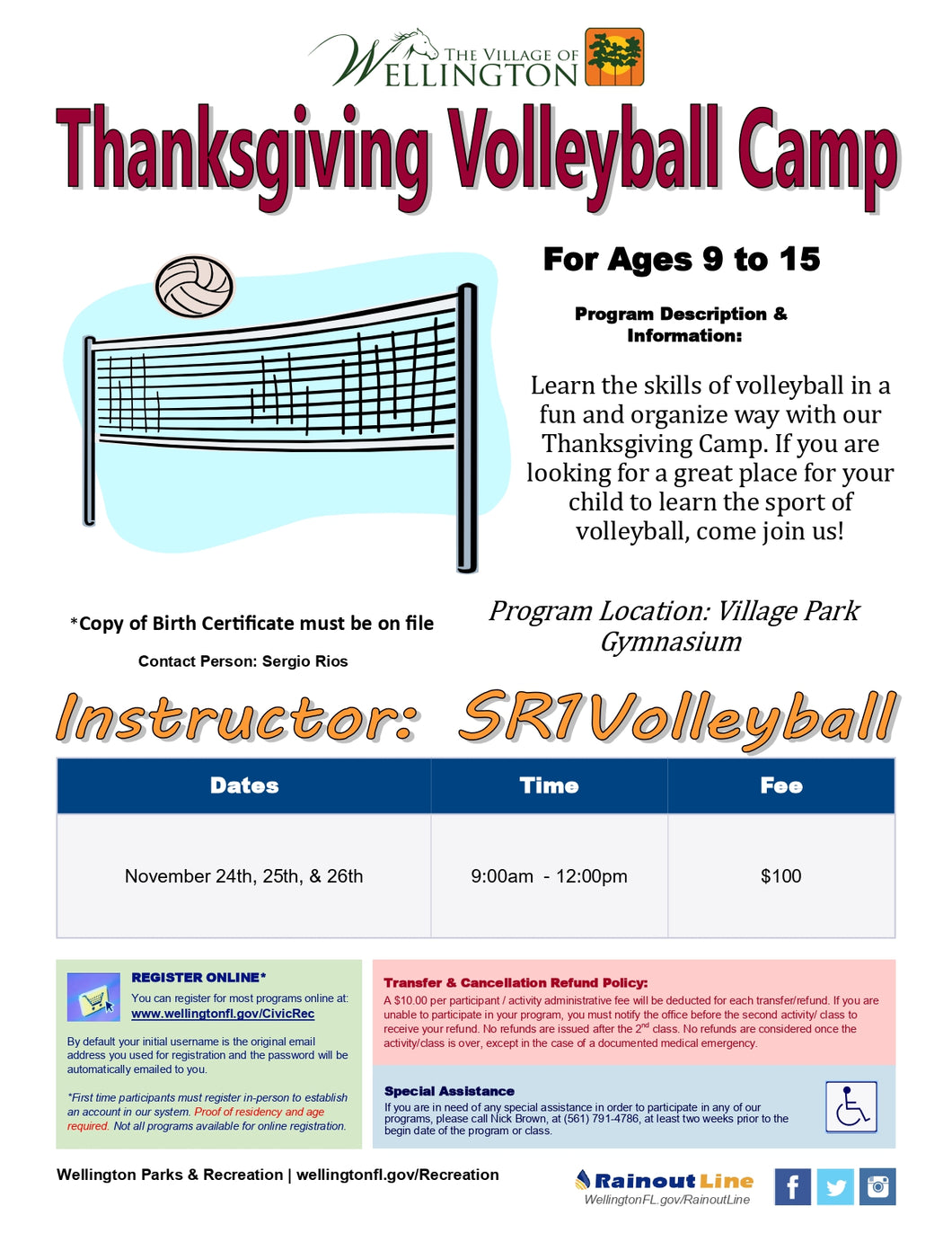 Thanksgiving Camp