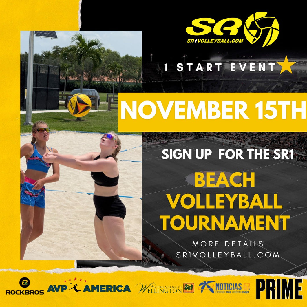 Sand Volleyball Tournaments - SR1 Volleyball