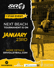 Load image into Gallery viewer, Sand Volleyball Tournaments
